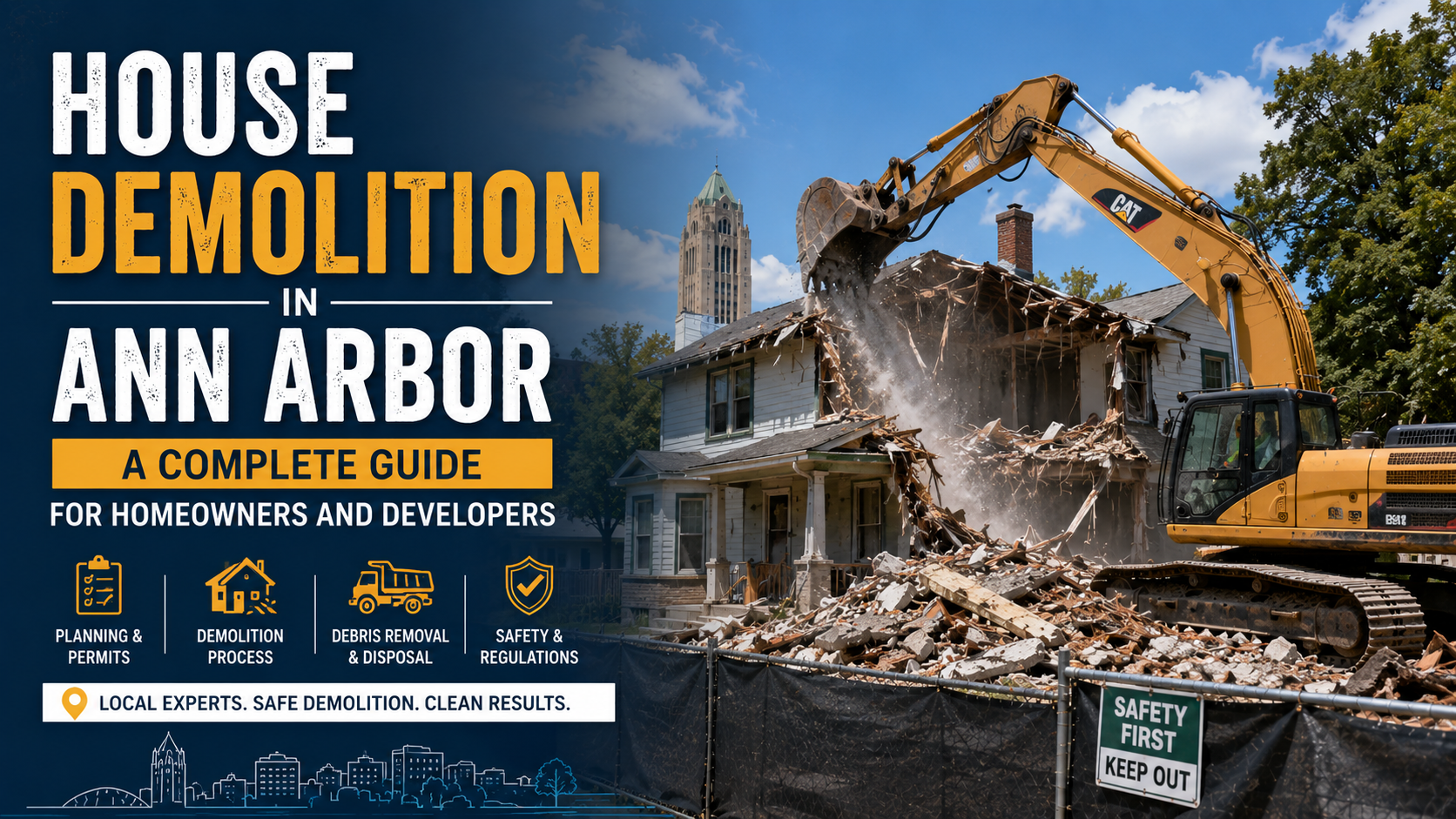 House Demolition in Ann Arbor: A Complete Guide for Homeowners and Developers